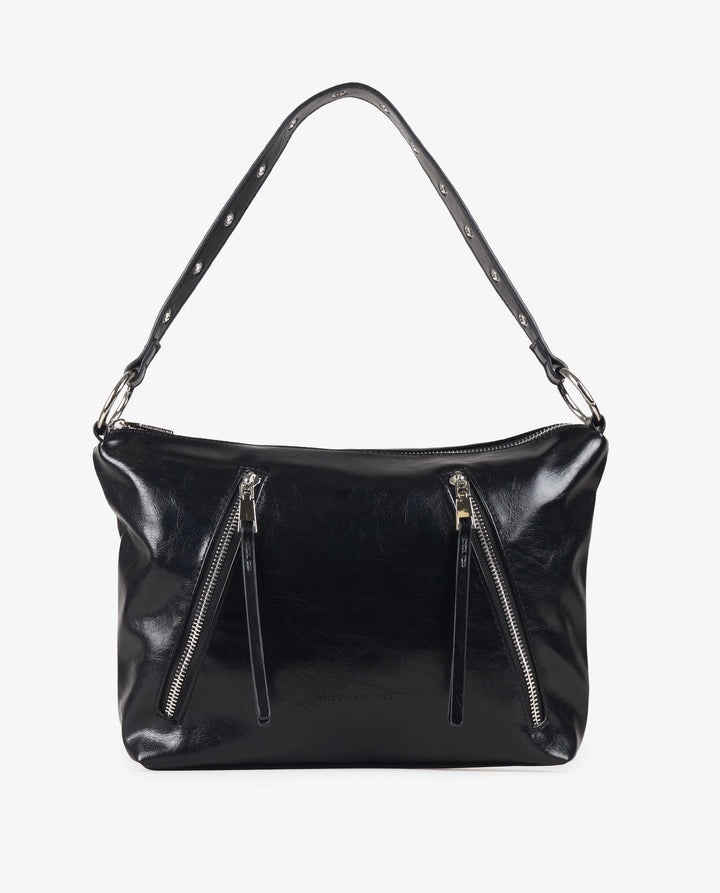 BANDOLERA CREMALLERAS NEGRO