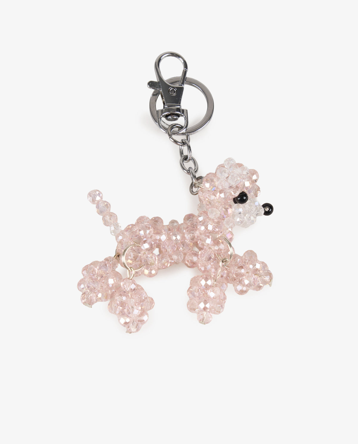 LLAVERO CANICHE ROSA