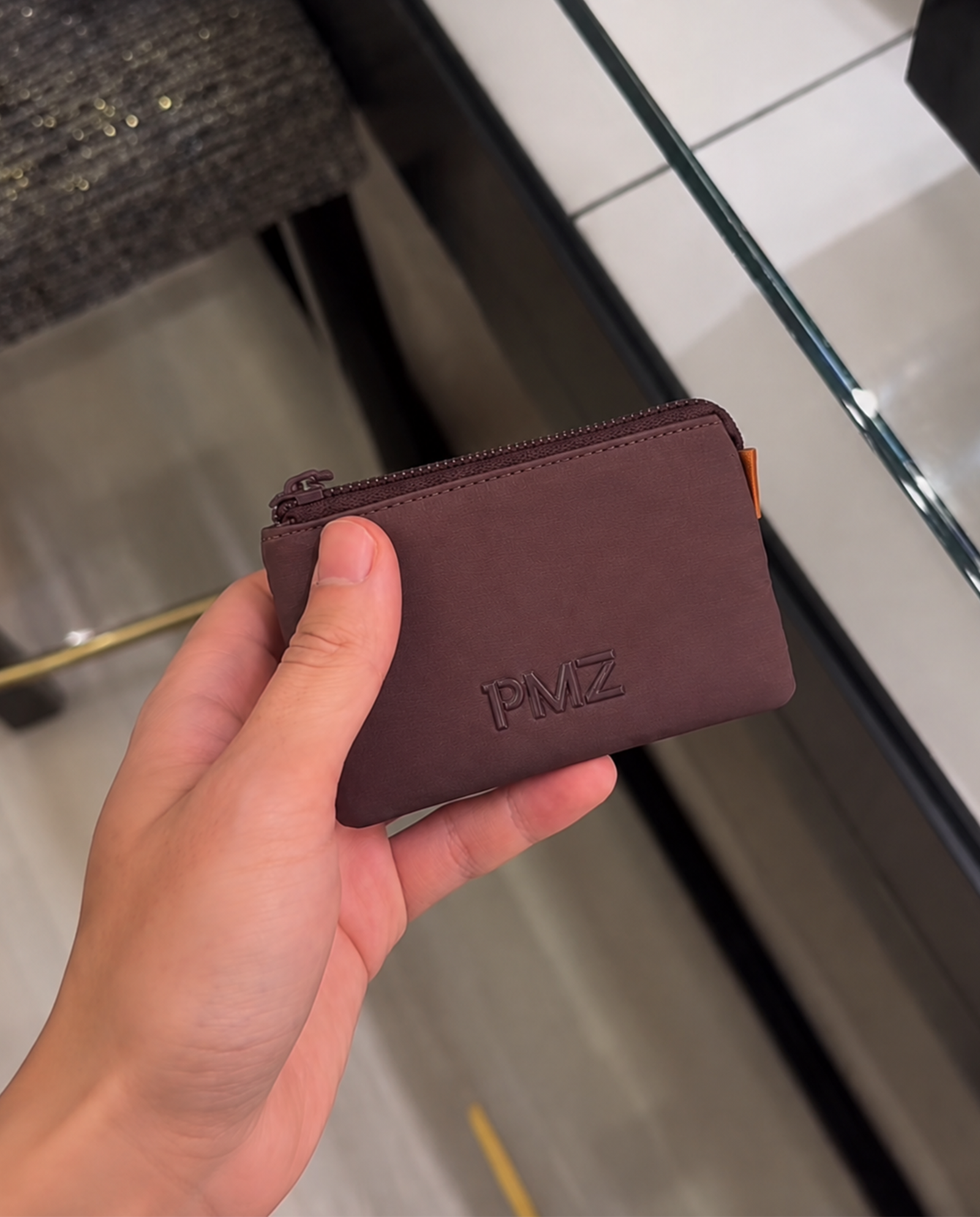 MONEDERO NYLON BURDEOS