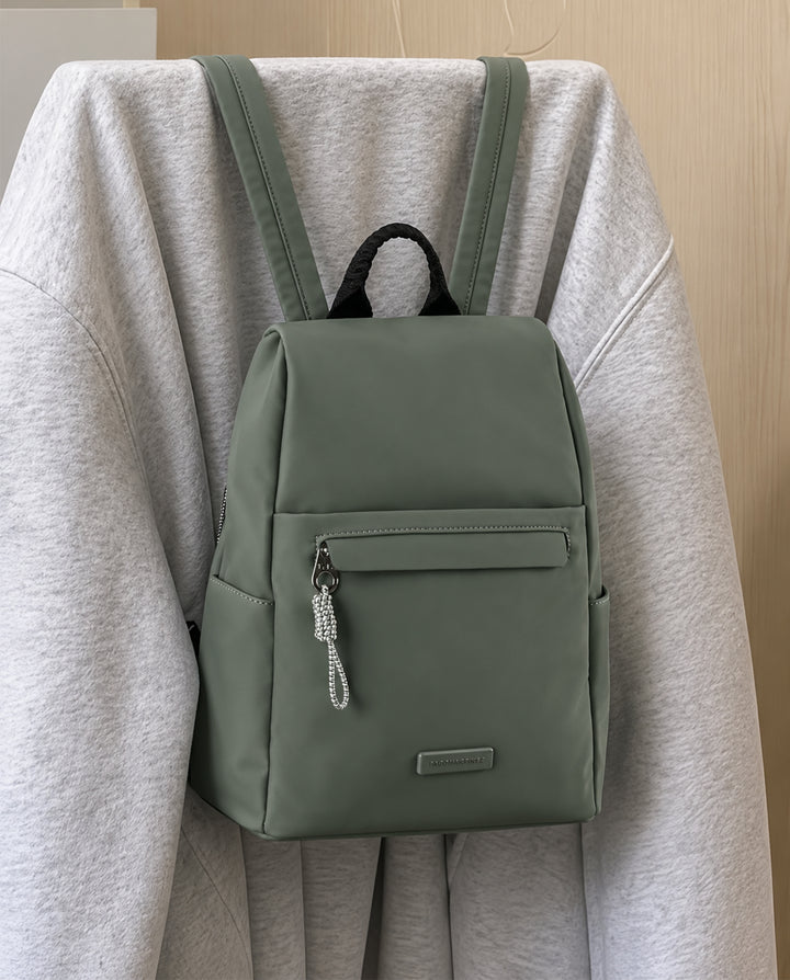 MOCHILA ANTIRROBO VERDE