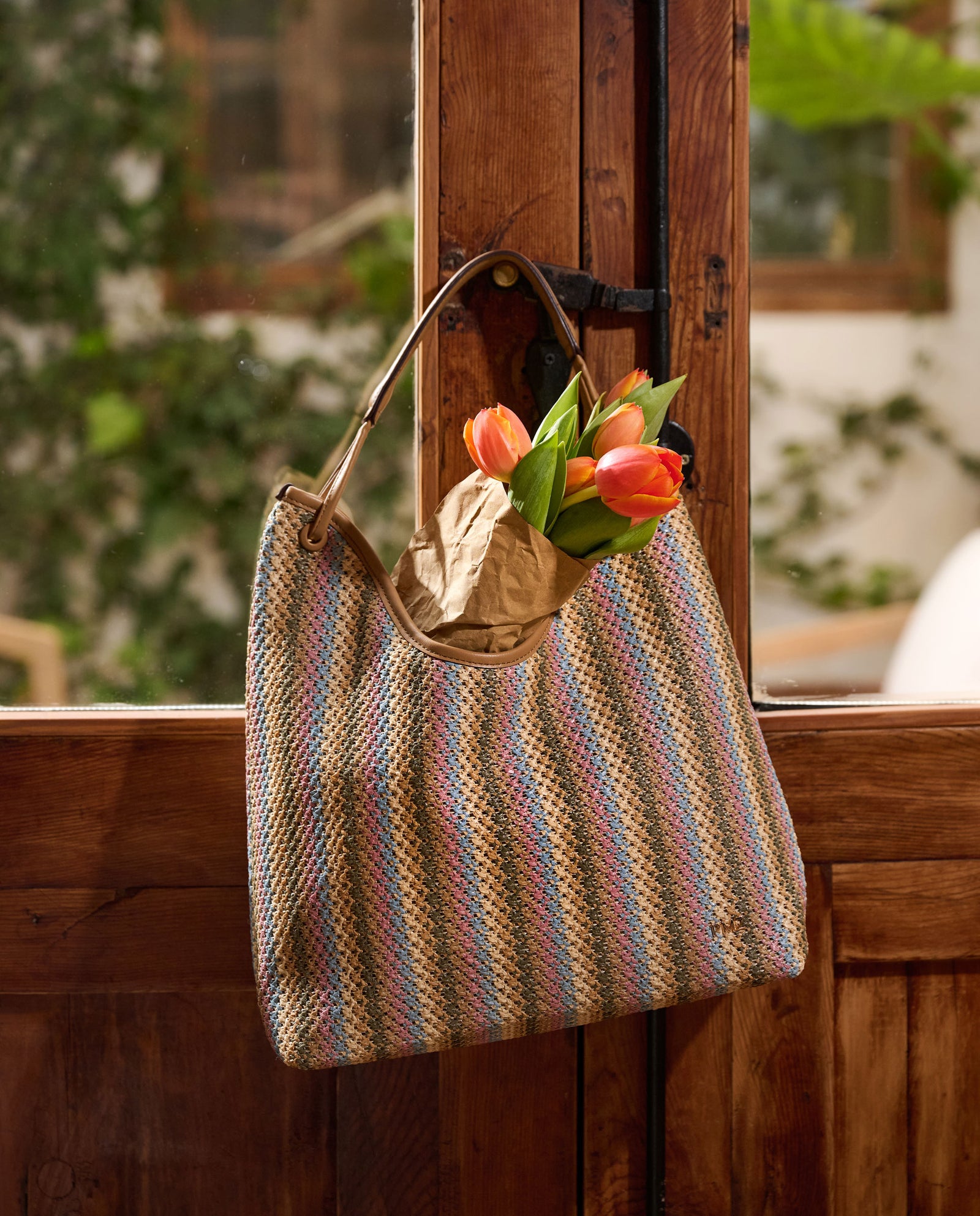 BOLSO RAFIA MULTICOLOR