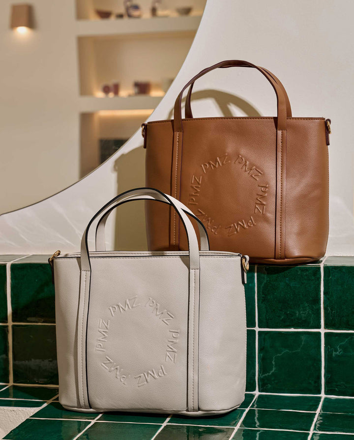 TOTE LOGOMANIA BLANCO