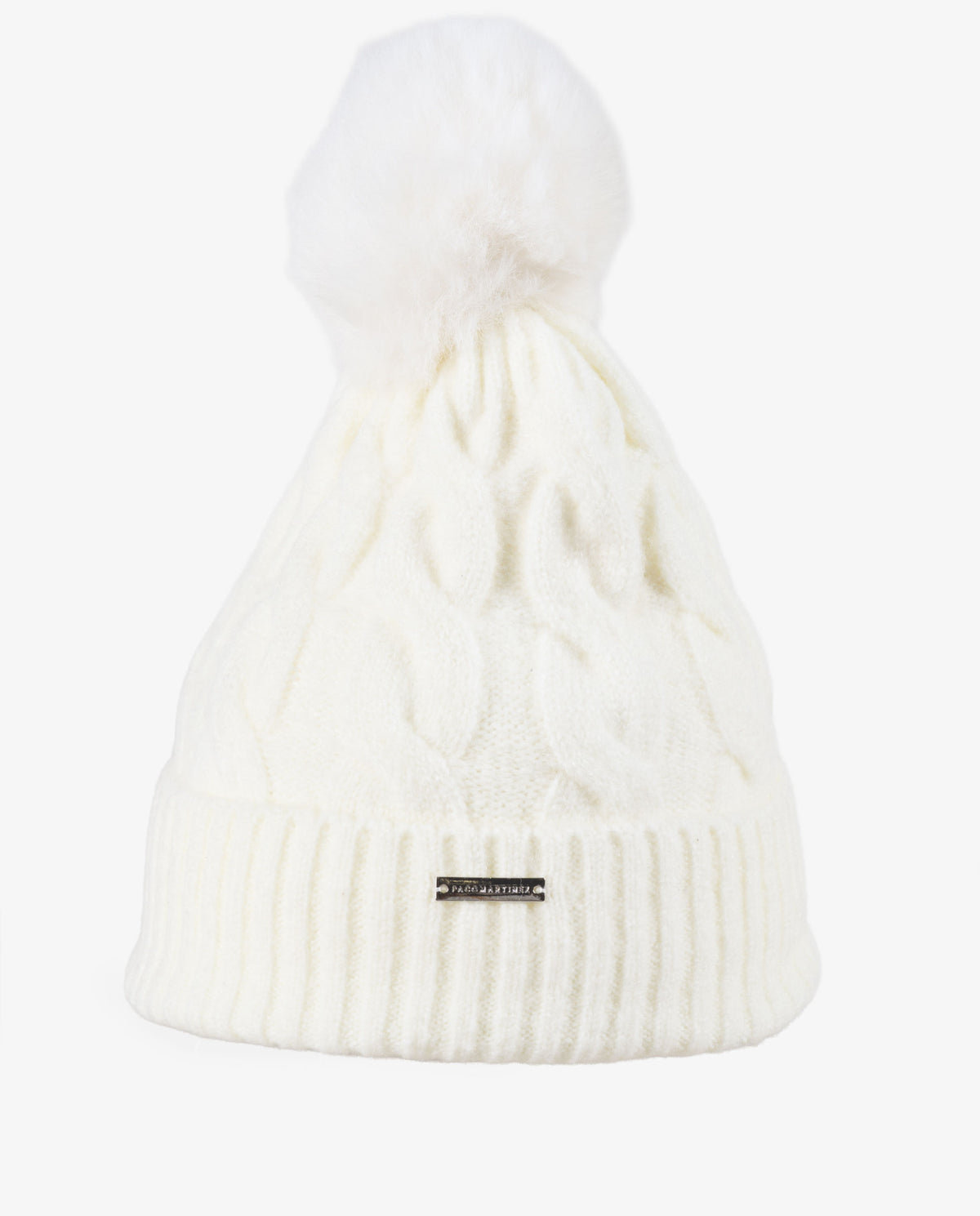 GORRO TRENZADO HIELO