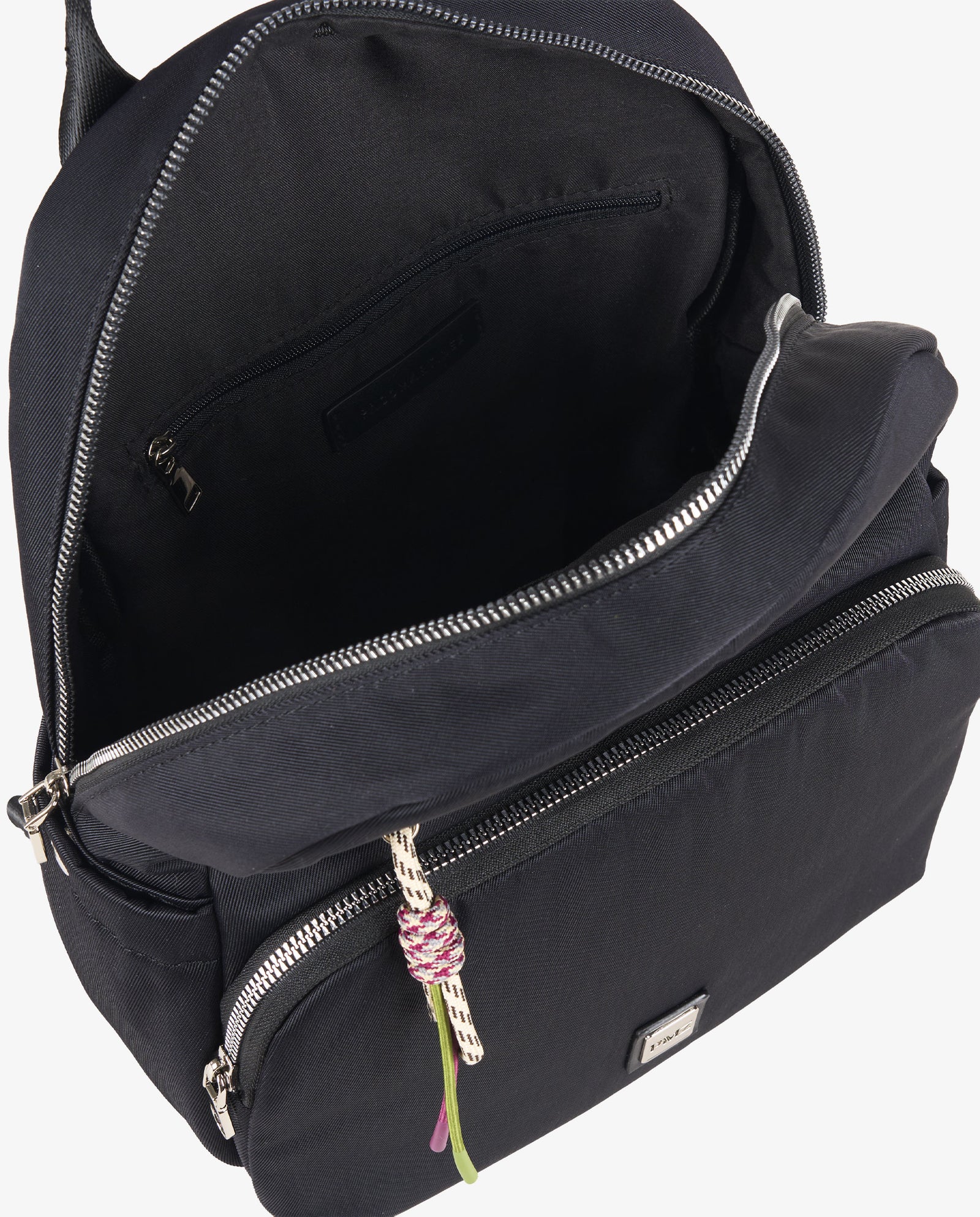 MOCHILA NYLON NEGRA