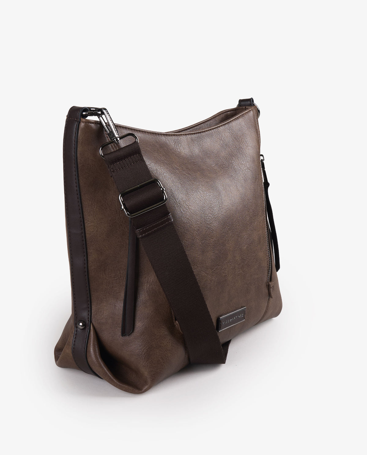 HOBO CREMALLERAS MARRÓN
