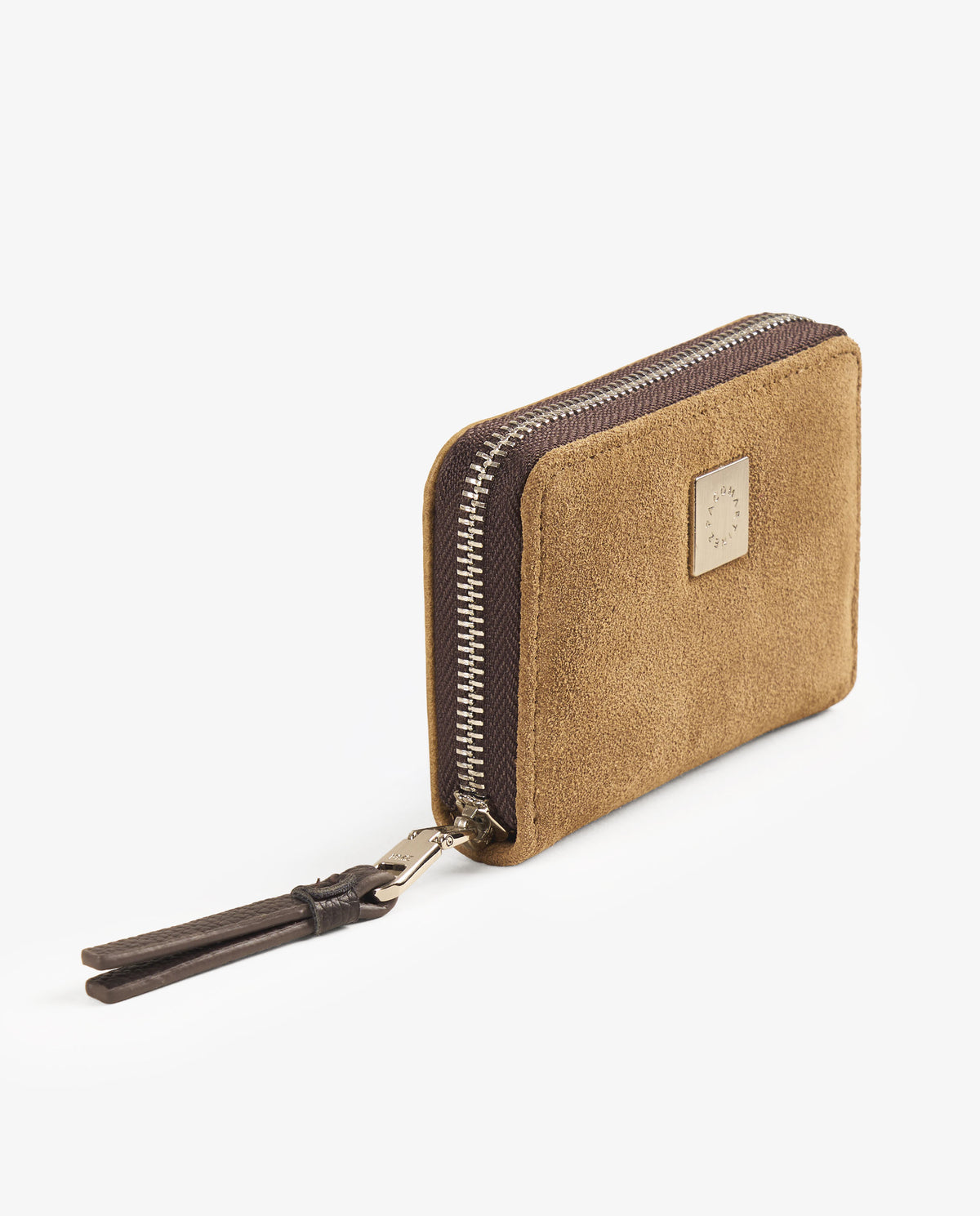 MONEDERO TARJETERO PIEL CAMEL
