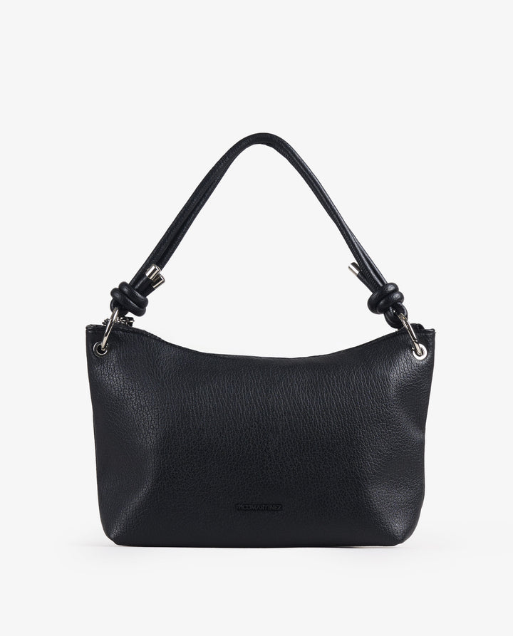 CROSSBODYTAS KNOPEN ZWART