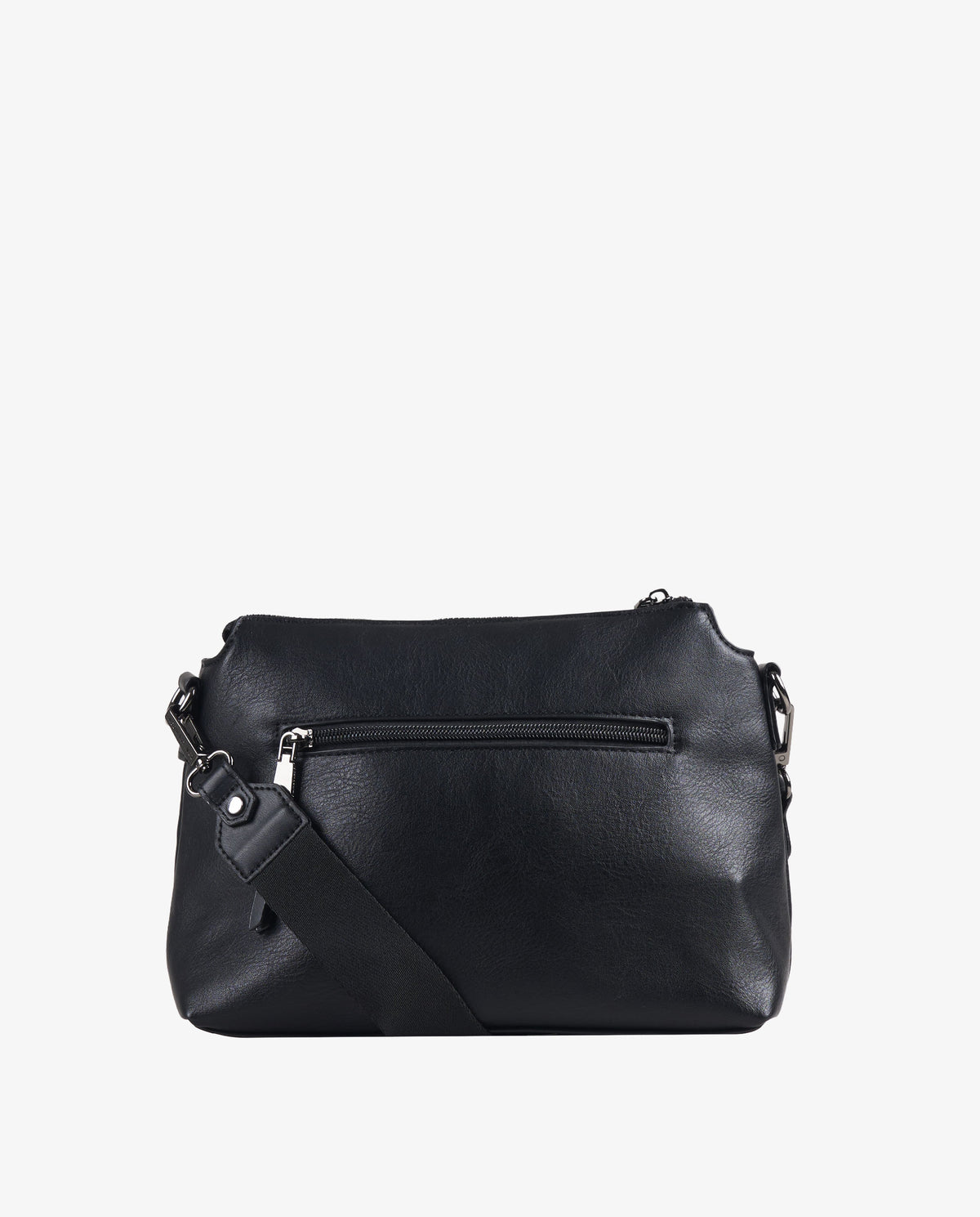 BANDOLERA CREMALLERAS NEGRO