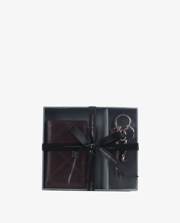 COFFRET CADEAU MARRON