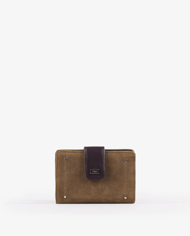 BILLETERA PIEL CAMEL