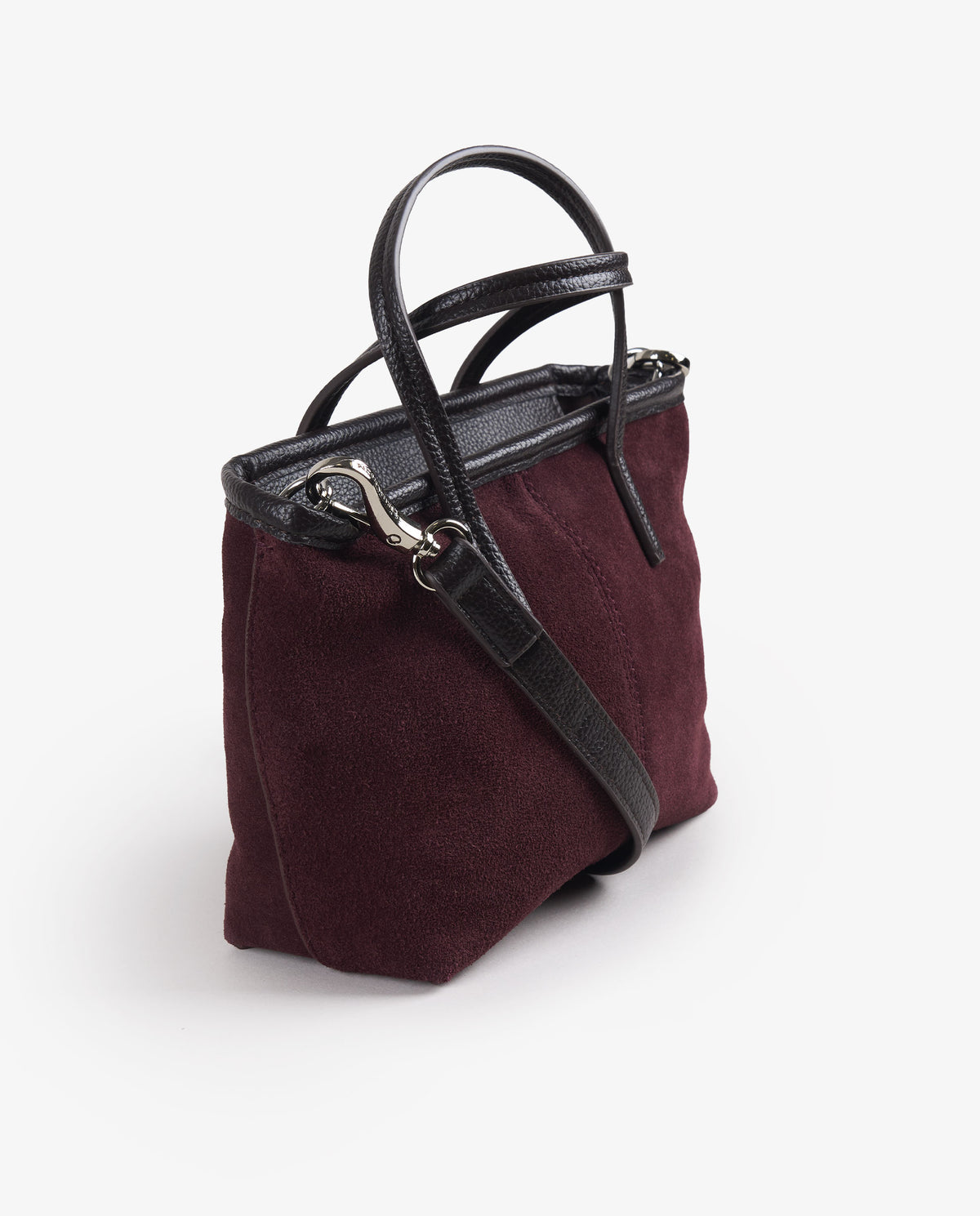 TOTE MINI PIEL BURDEOS