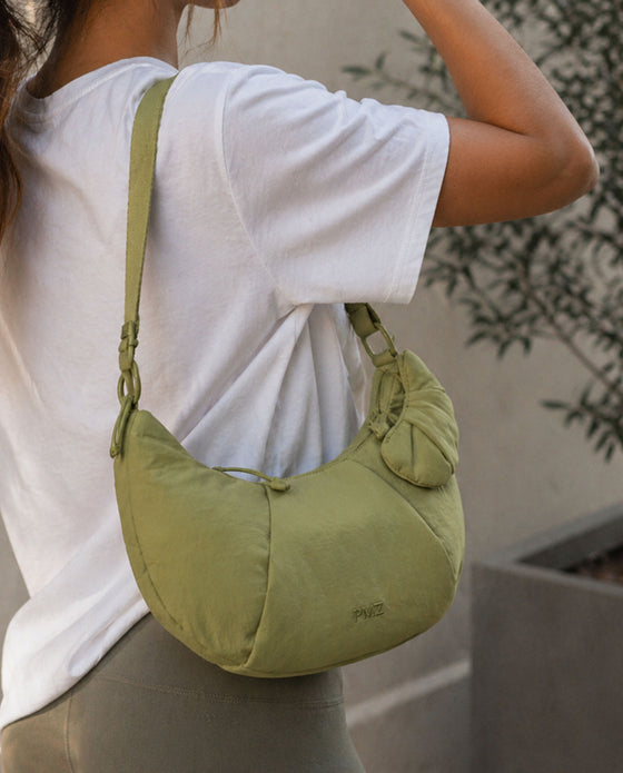 BANDOLERA NYLON VERDE
