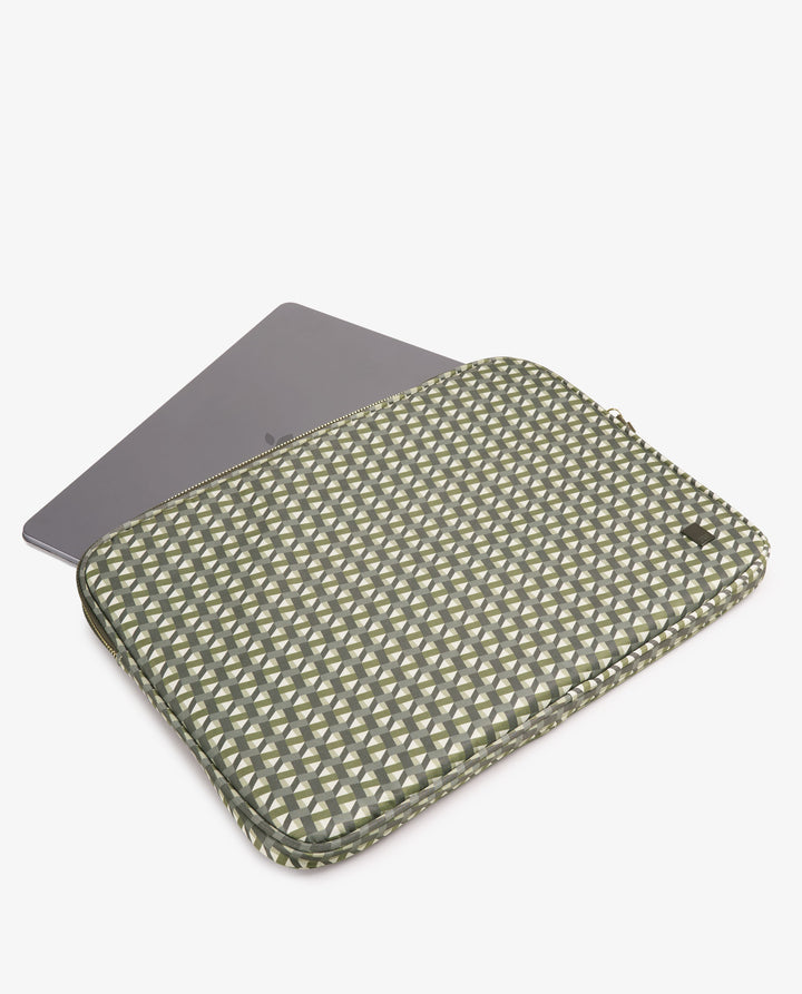 FUNDA ORDENADOR NYLON VERDE