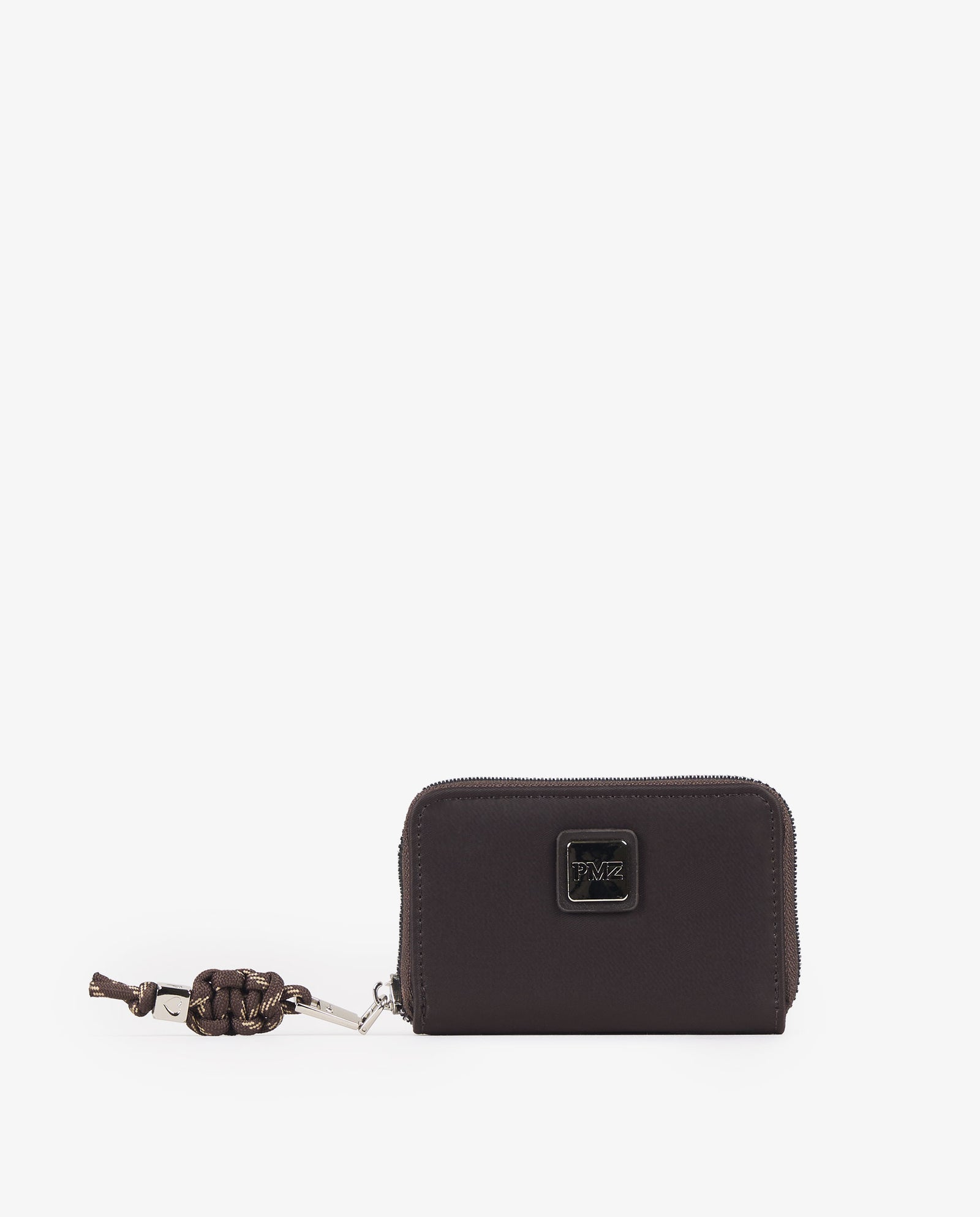 MONEDERO NYLON MARRÓN