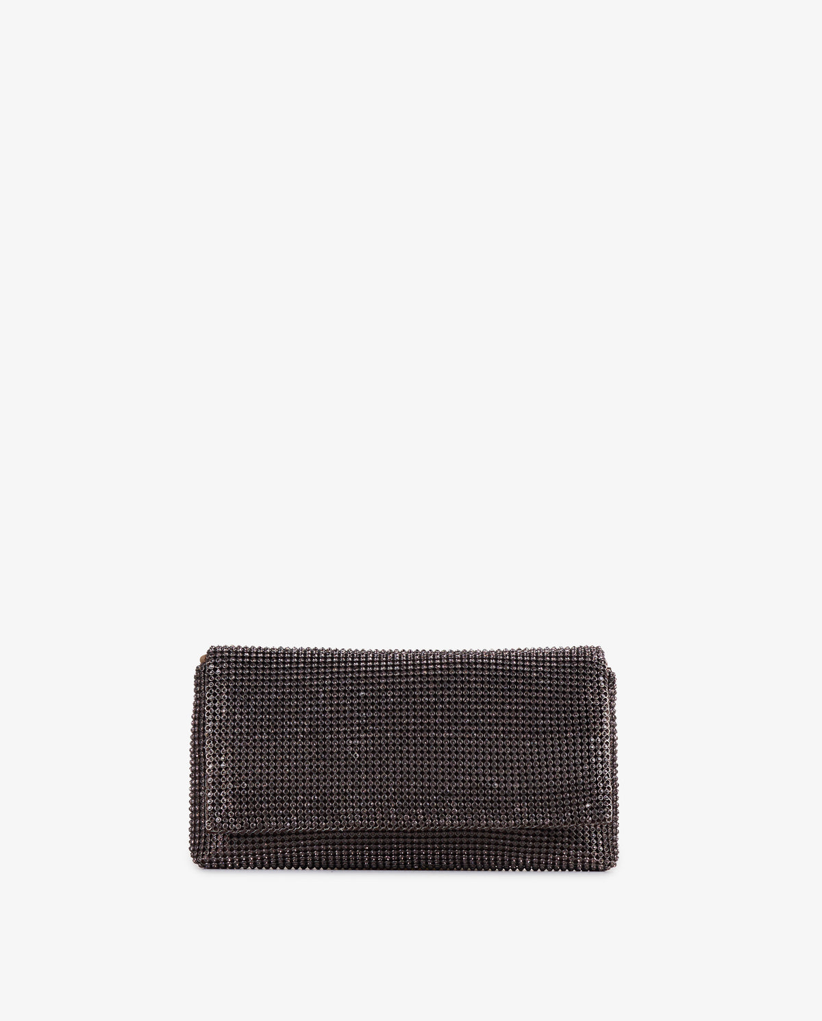 FLAP STRASS MARRÓN
