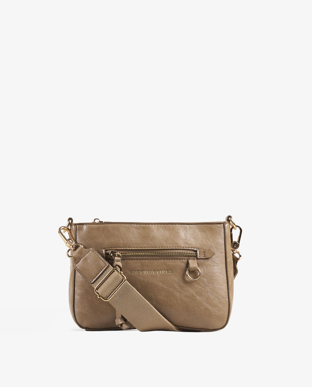 BANDOLERA BRILLO BEIGE