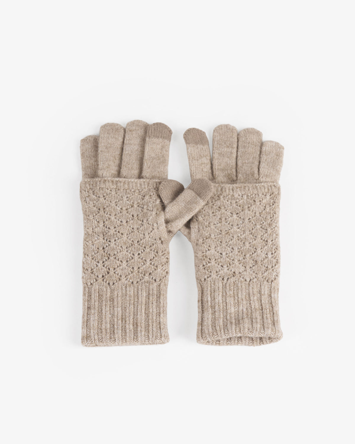 GUANTES PUNTO TRENZADO