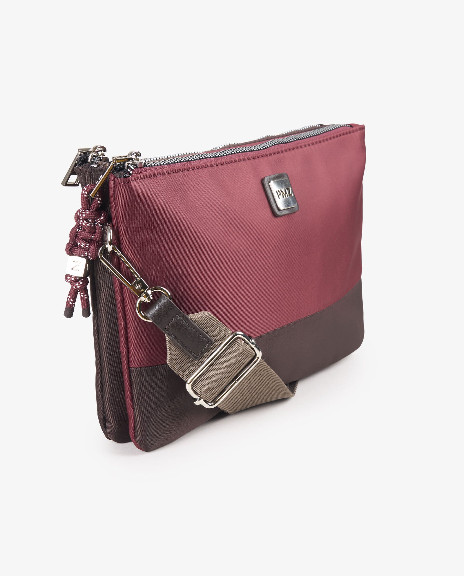 BANDOLERA ASA CUERDA BURDEOS