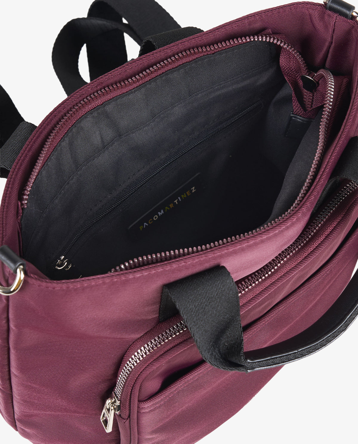 MOCHILA ASAS BURDEOS