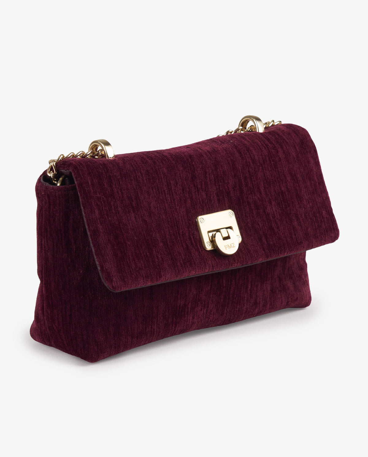 FLAP VELVET BURDEOS
