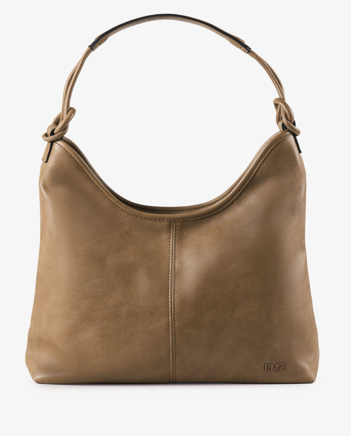 SHOULDER EFECTO PIEL CAMEL