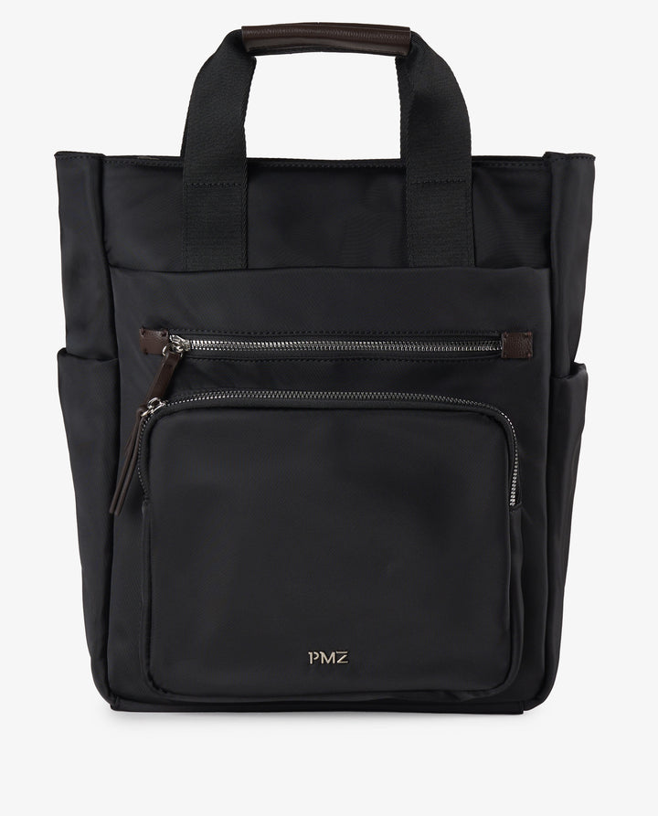 MOCHILA NYLON NEGRA