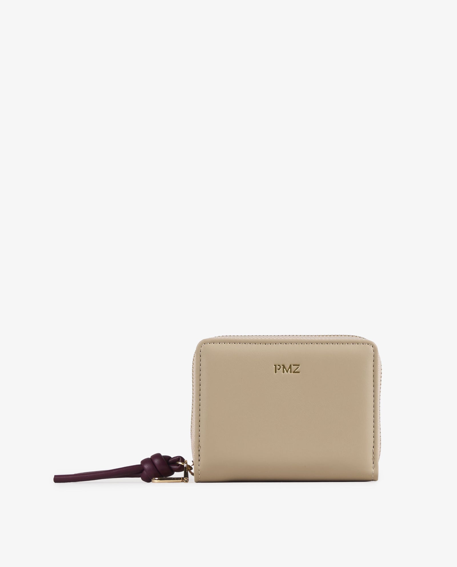 BILLETERA NUDO BEIGE