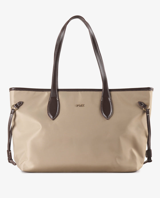 SHOPPER NYLON BEIGE