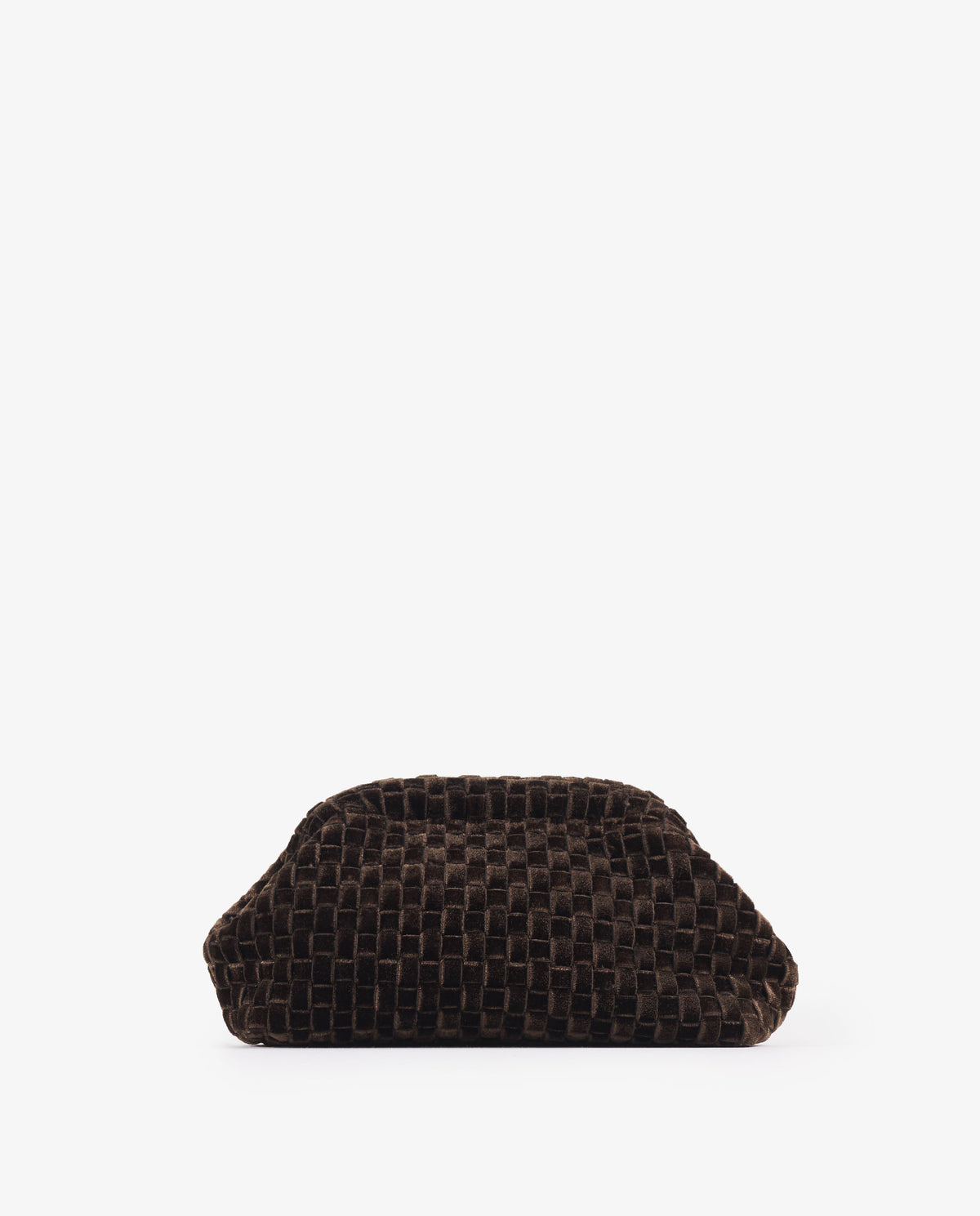 CLUTCH TERCIOPELO TRENZADO