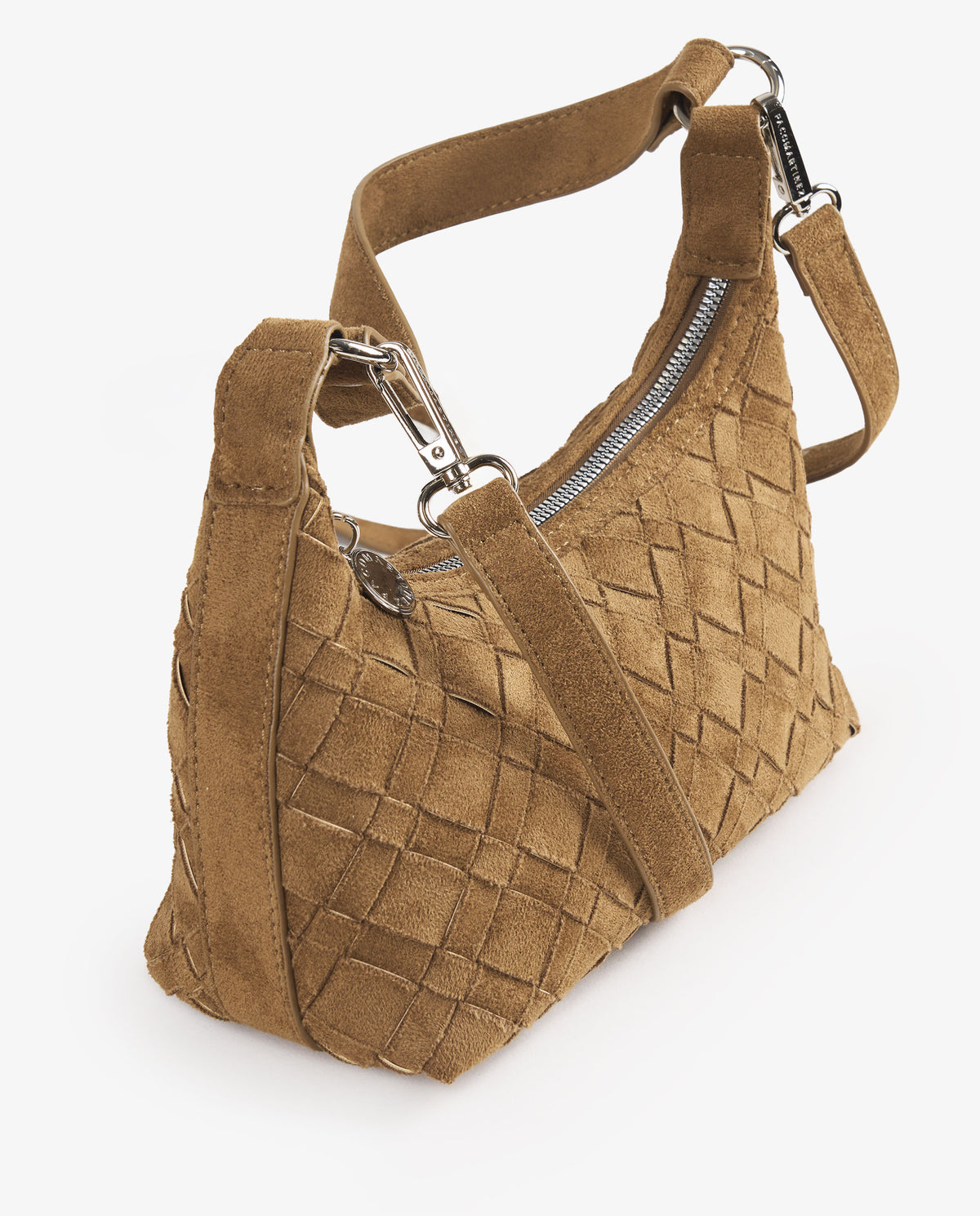 BAGUETTE TRENZADO CAMEL