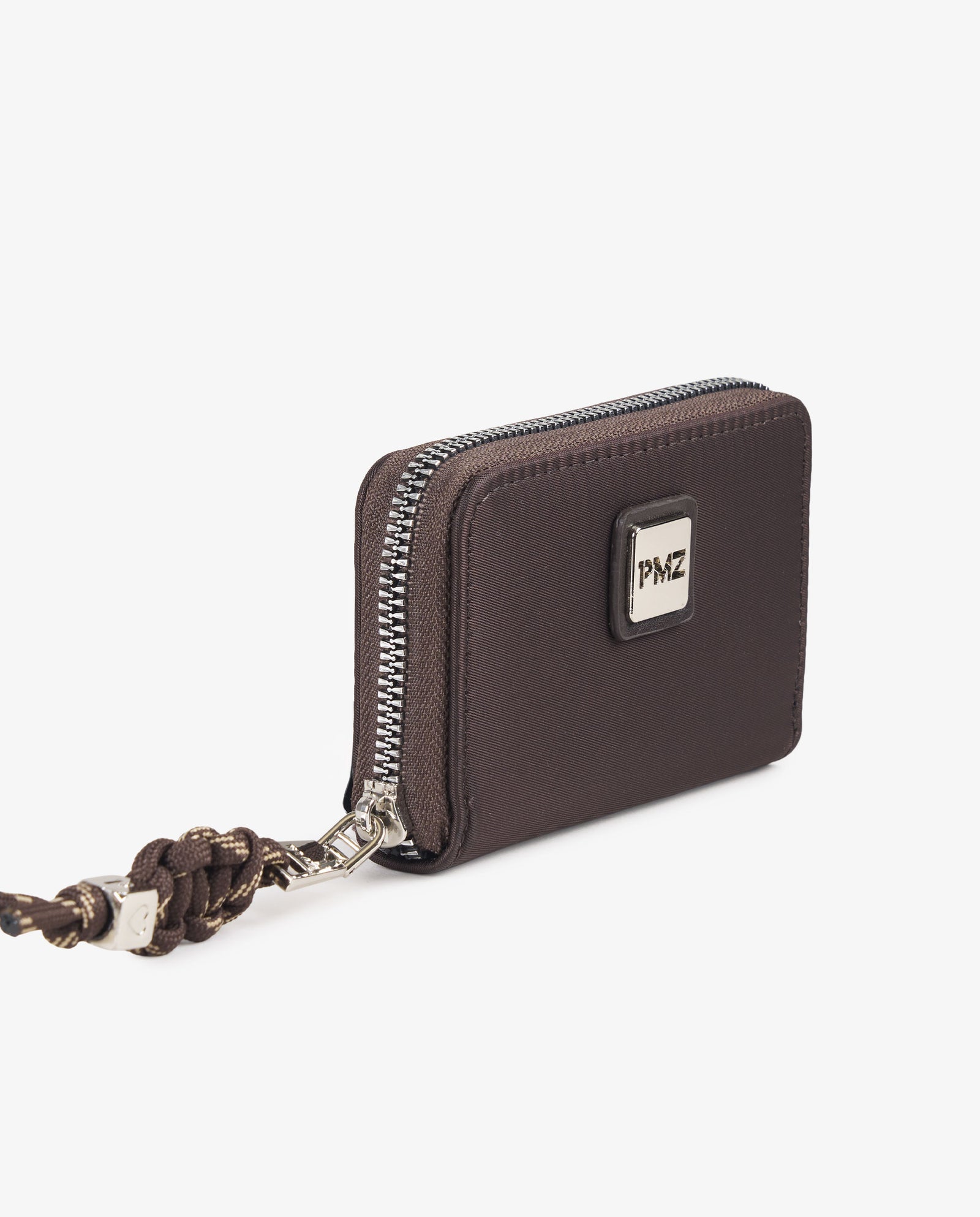 MONEDERO NYLON MARRÓN