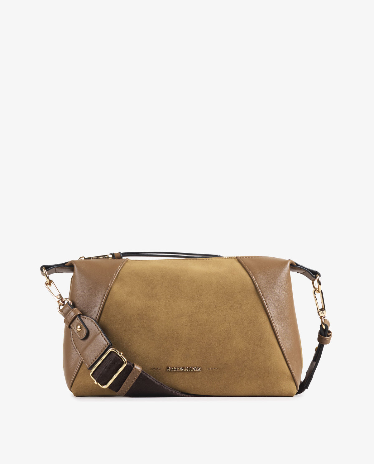 BANDOLERA COMBI NOBUCK CAMEL