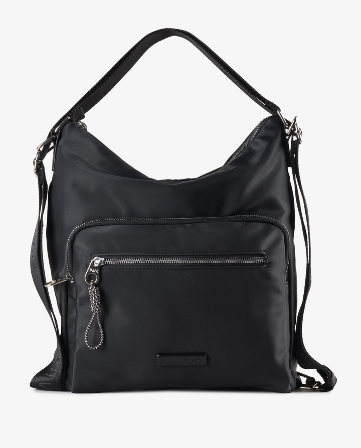 MOCHILA HOMBRO ENGOMADO NEGRO