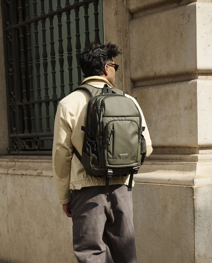 MOCHILA DE VIAJE ENGOMADO EXPANDIBLE