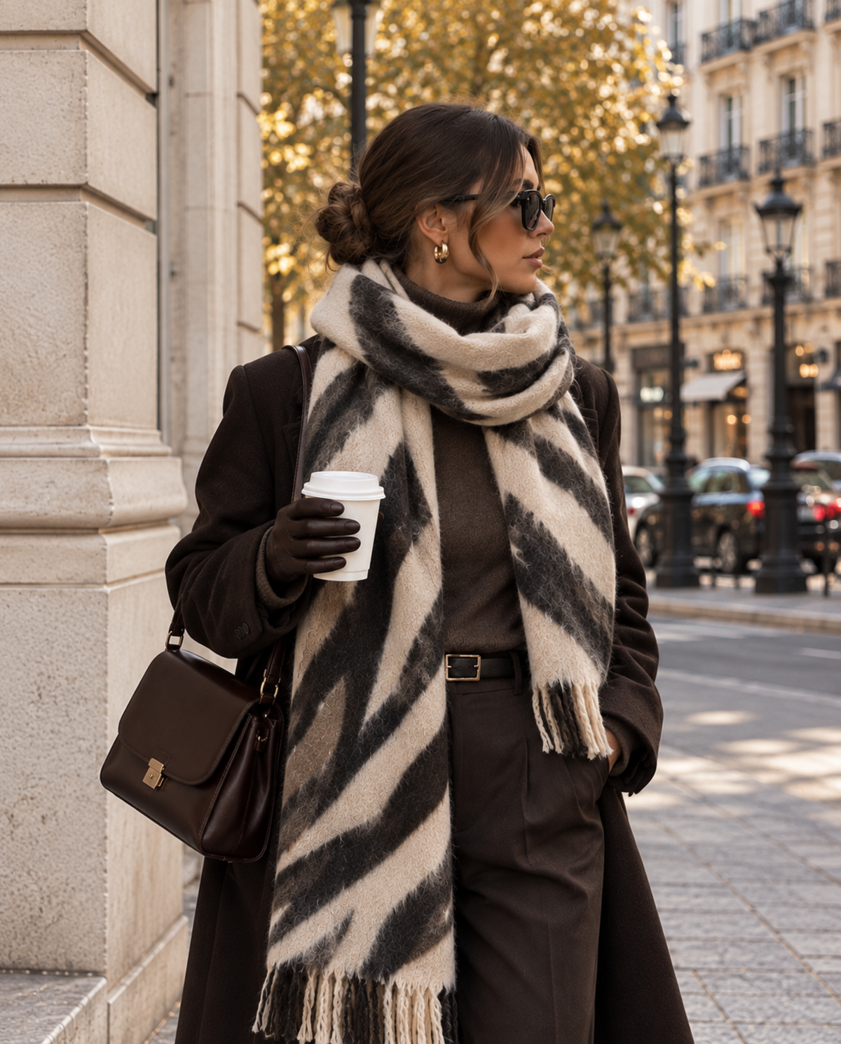 BUFANDA ANIMAL PRINT