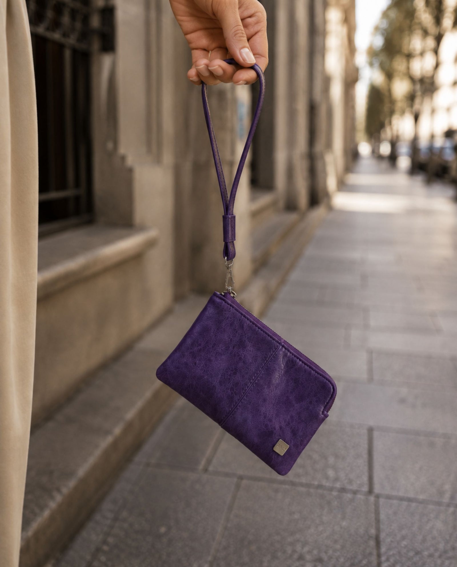 PORTAMONETE VIOLA