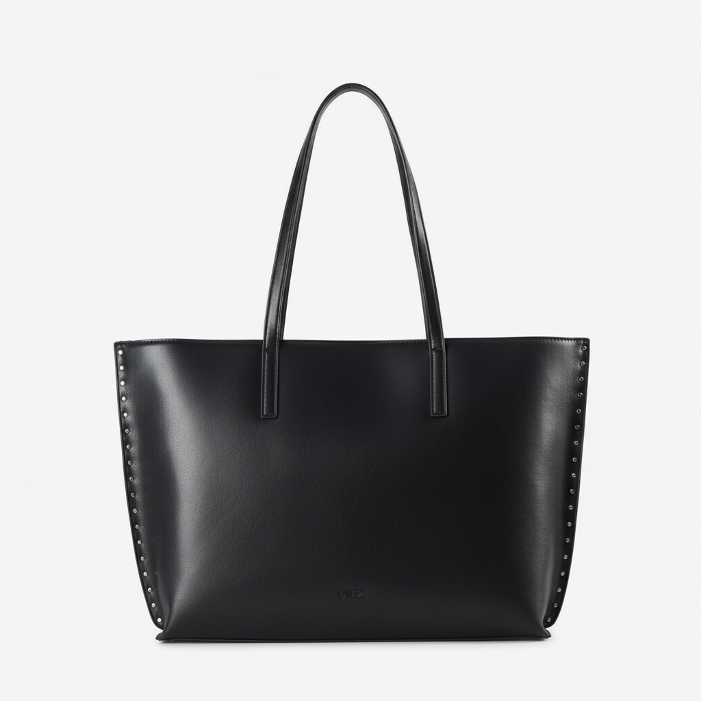 SHOPPER REMACHES NEGRO - con más aire