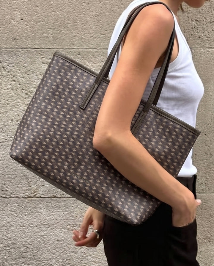 SHOPPER LOGOMANÍA MARRÓN
